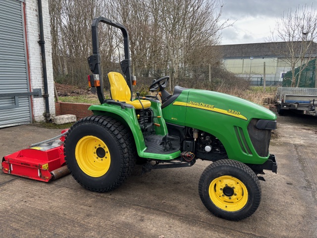 New and Used JOHN DEERE 3320 Compact Tractor for sale across England, Scotland & Wales.